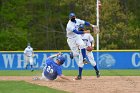 Baseball vs CGA  Wheaton College Baseball vs Coast Guard Academy during game two of the NEWMAC semi-finals playoffs. - (Photo by Keith Nordstrom) : Wheaton, baseball, NEWMAC
